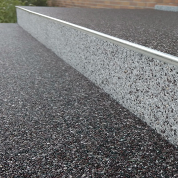 Steinteppich in Außenbereich